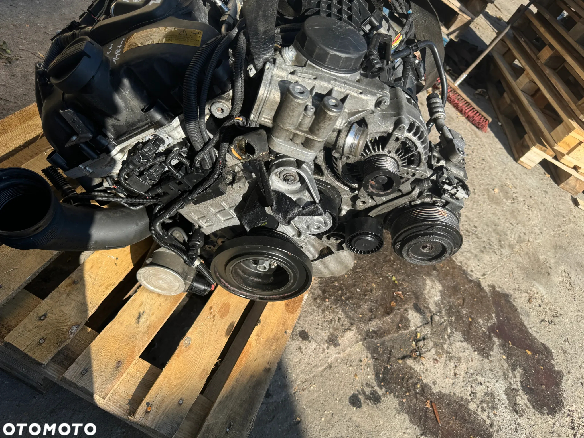 silnik n55b30a 3.0t bmw f20 235i kompletny 148 tys - 11