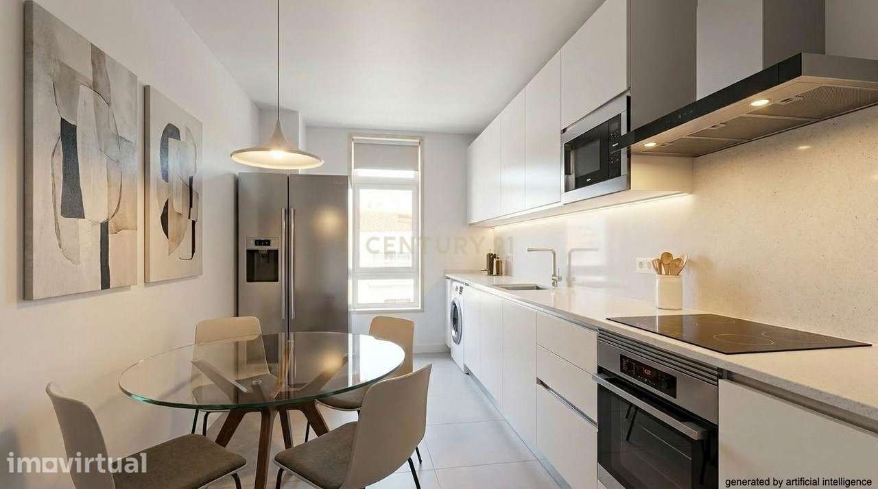 Penthouse T3 + Sótão (2 divisões) com Vista Mar, nos Jardins da Parede - Grande imagem: 4/48