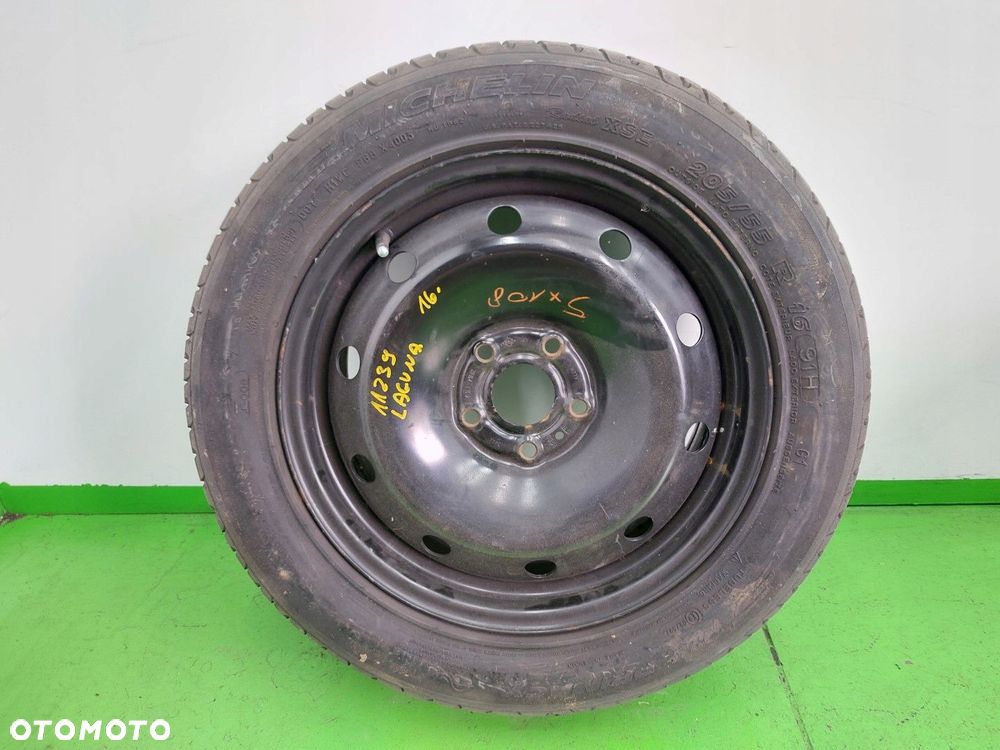 Koło zapasowe normalne FELGA STALOWA Renault Laguna II 5X108 6J 16 ET 50 - 1