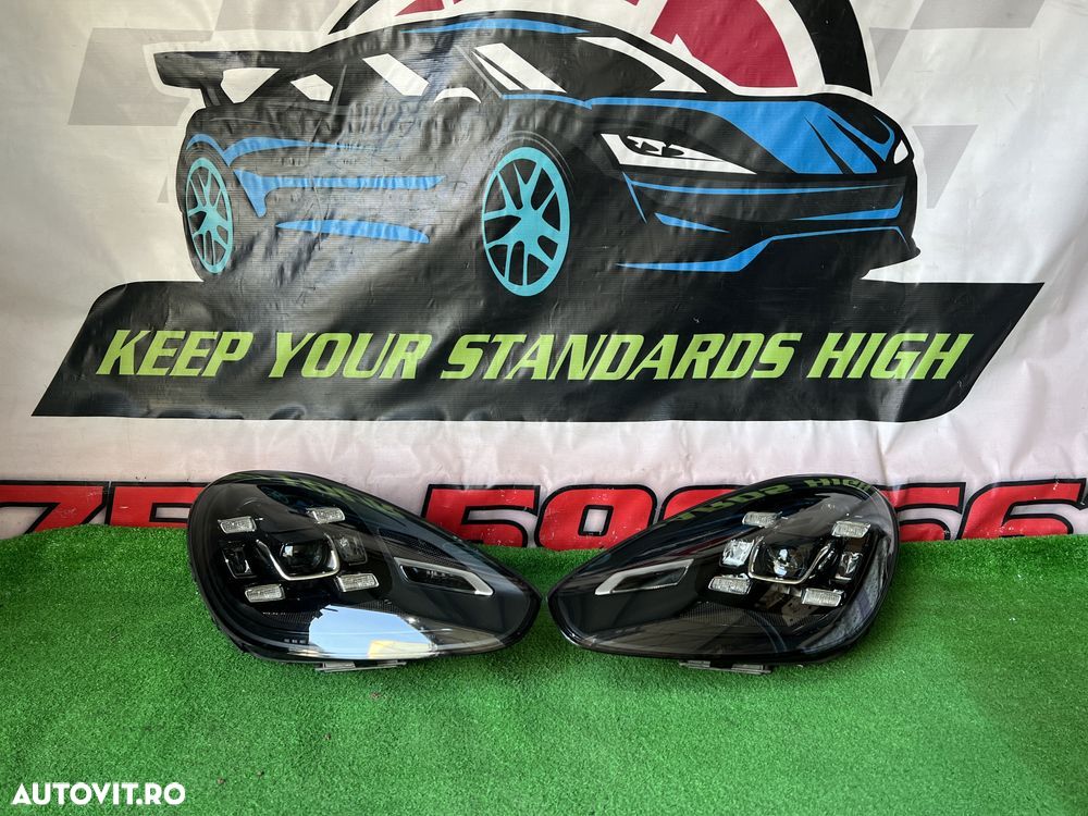 Porsche Cayenne 7P 7P5 Facelift Set Faruri Far stanga-dreapta Full Led - 1
