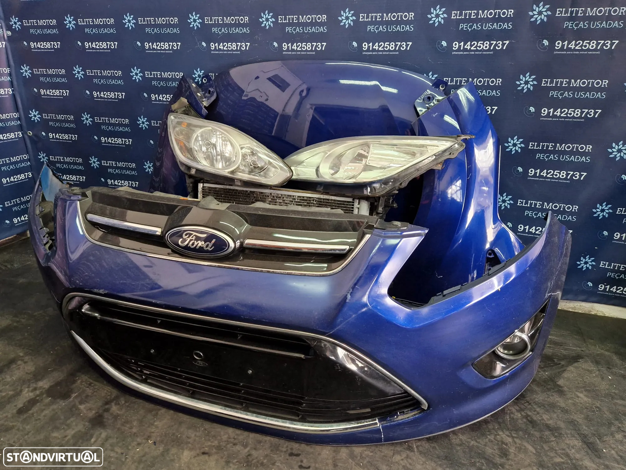 Frente completa usada FORD C-MAX II 2 capot parachoques guardalamas oticas radiador CMAX - 2