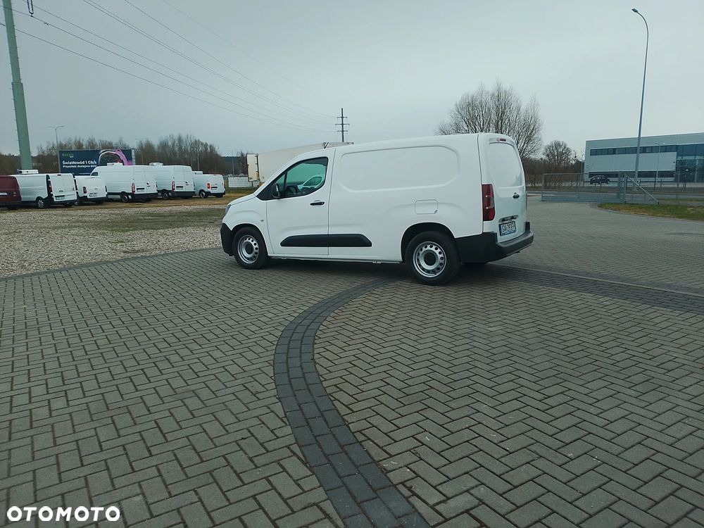 Toyota Proace City Partner Berlingo Combo Doblo L2 Izoterma Chłodnia Salon PL półka Inox 3 osoby - 5