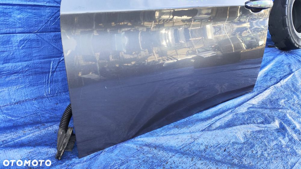 DRZWI LEWY PRZÓD PRZEDNIE KOMPLETNE SPARKLING GRAPHITE A22 ORYGINALNY LAKIER BMW E90 E91 - 4