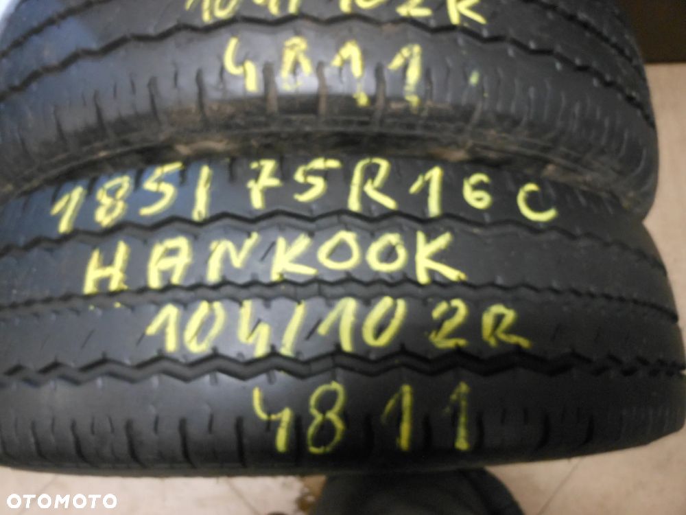 Opony 185/75r16c hankook ra08 radial 7mm lato para - 2