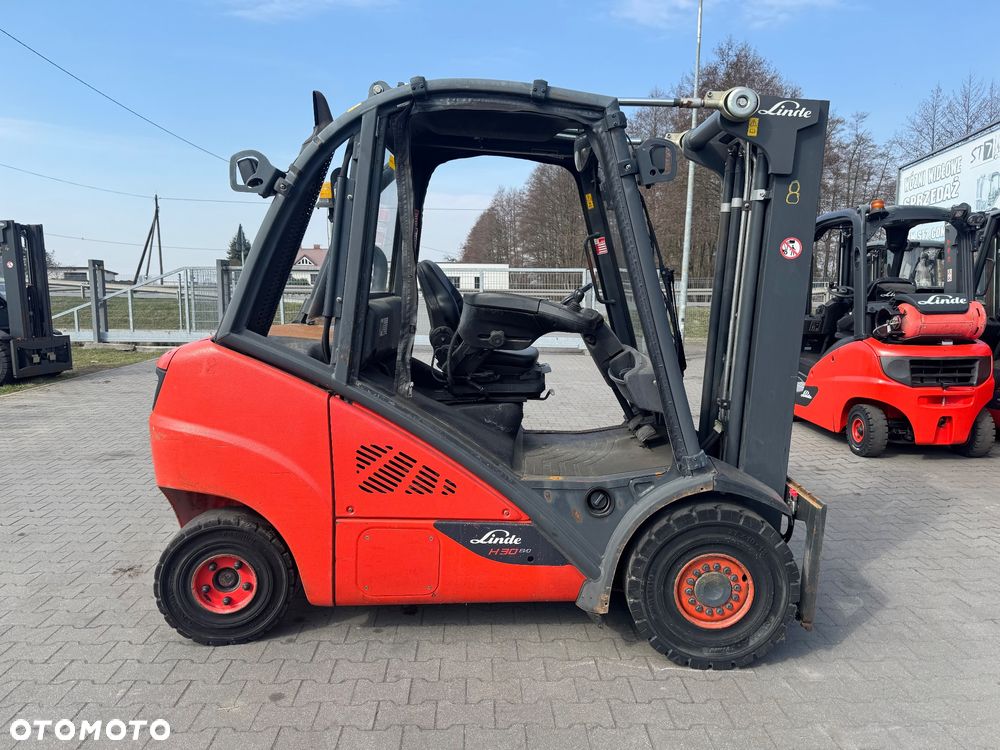Linde Linde H30D EVO 4 sekcje  półkabina Diesel h35 h25 toyot - 1