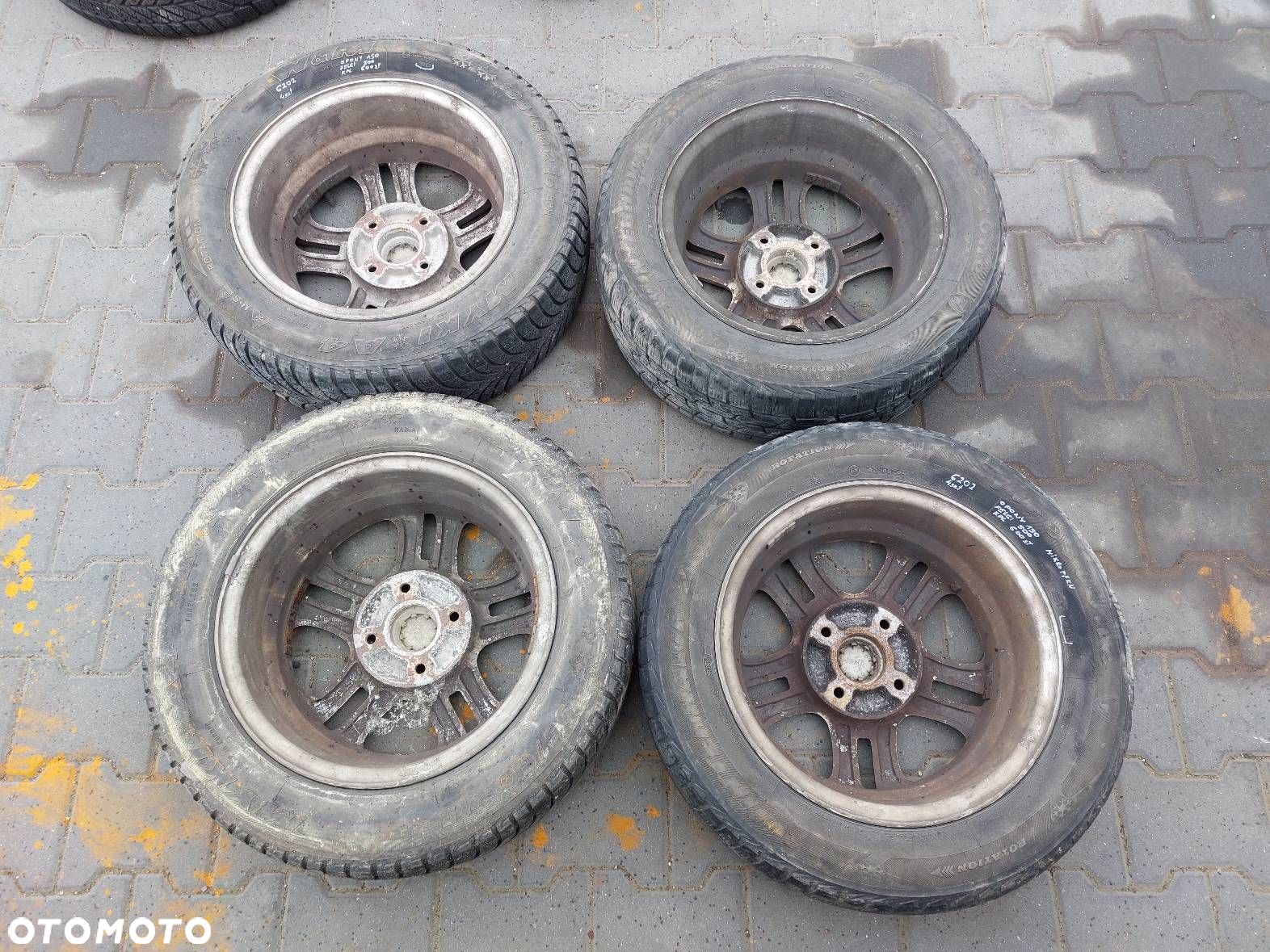 FELGI ALUMINIOWE 4 SZT 4x114,3 6Jx15 ET43 FI67,1 KIA CERATO - 11
