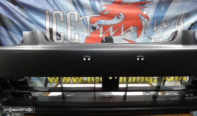 Para-choques sem frisos Honda civic 96-98 EK9 look + Lip / spoiler frontal em fibra EK9 TYPE R Look - 12