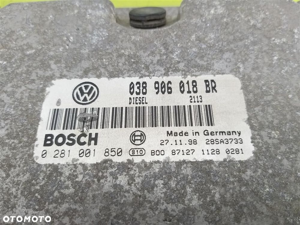 Komputer sterownik silnika Citroen Saxo 1996-2004 1,0 B 0281001850 ORYGINAŁ - 3