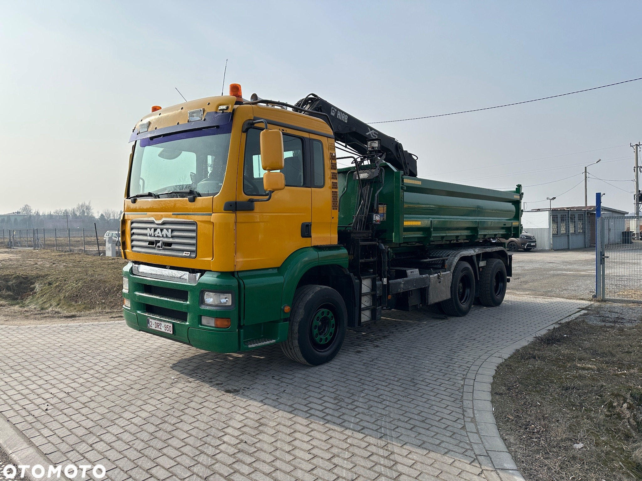 MAN TGA 33.430 6x4 HDS Hiab 166D-2 Duo Hydroburta Wywrotka - 17