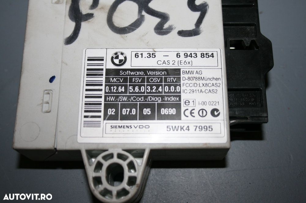 Modul Calculator Lumini Bmw E60 E61 Livram Oriunde In Tara - 1