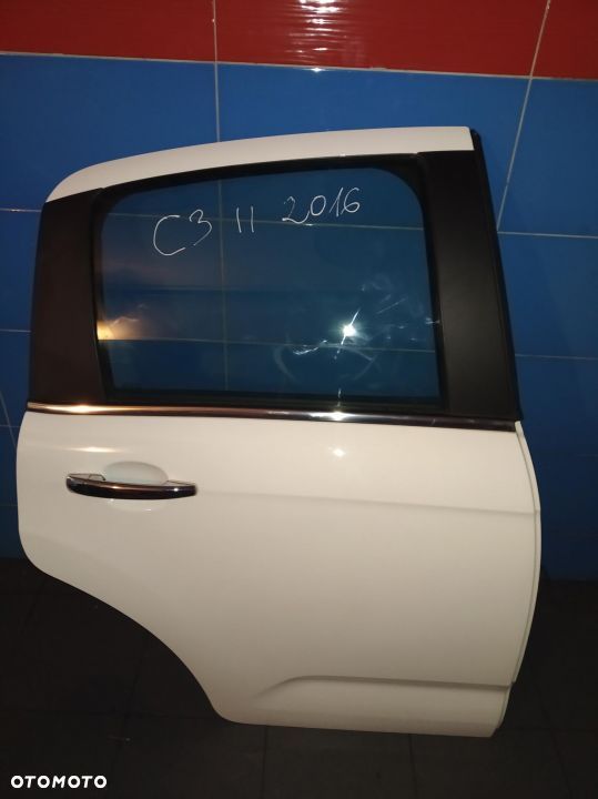 Drzwi citroen C3 II kod lakieru kwj prawe tylnie - 4