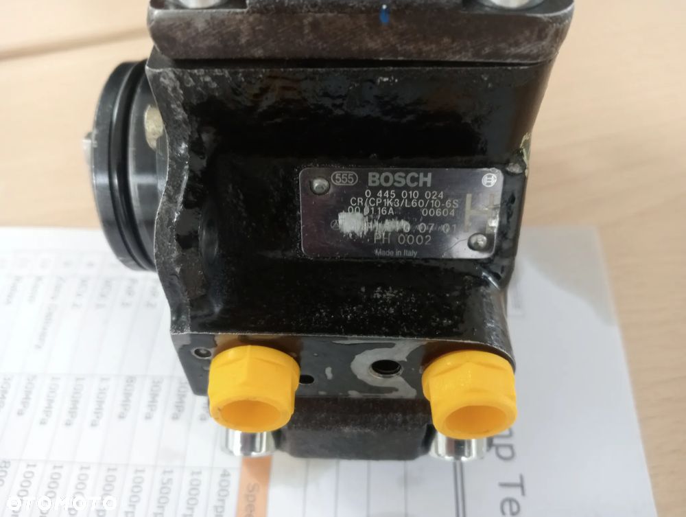 POMPA WTRYSKOWA BOSCH 0445010024 SPRAWDZONA USZCZELNIONA MECEDES SPRITER VITO - 2