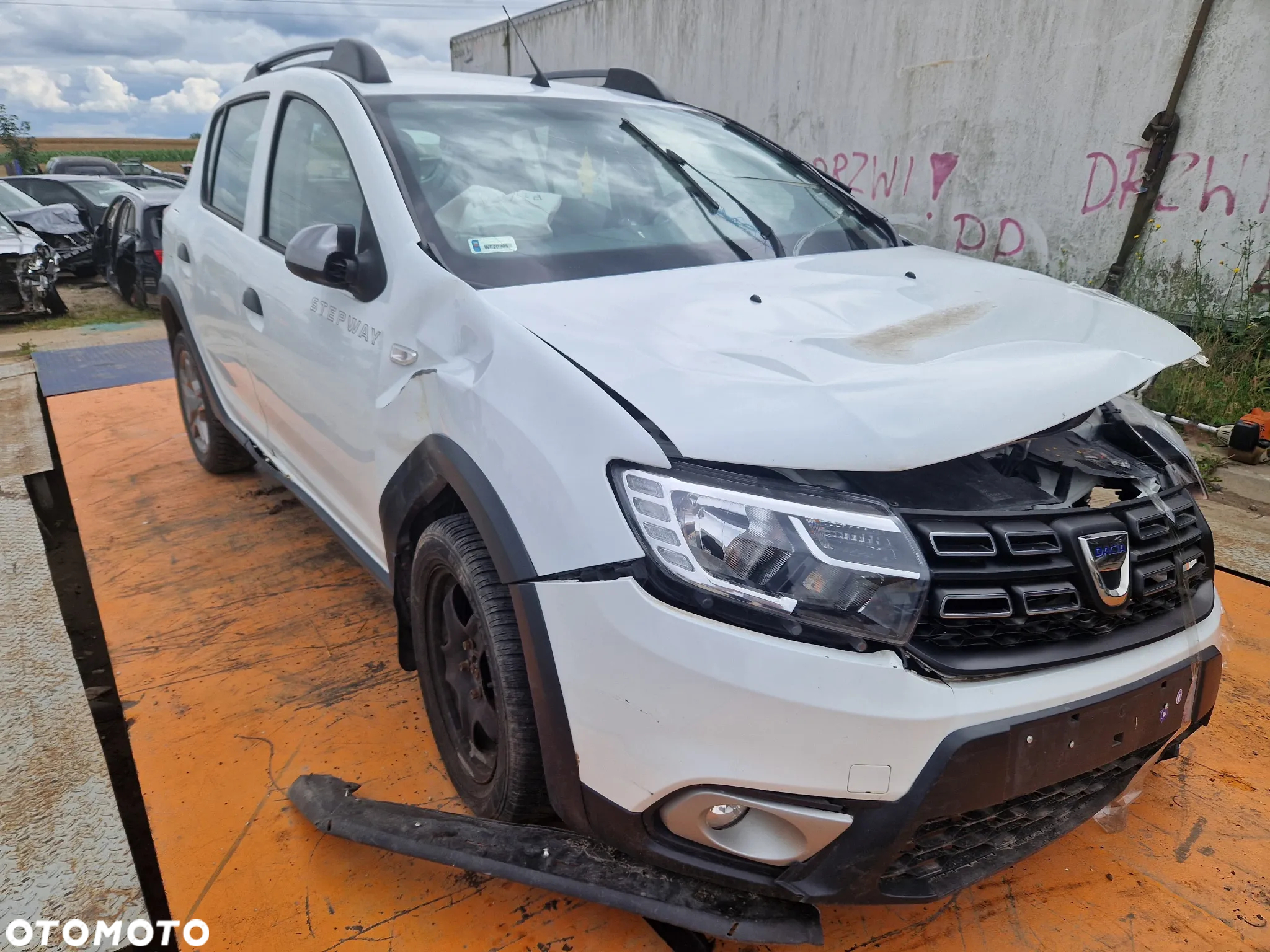 Dacia SANDERO II lift 2018/08- Silnik 1.5 Blue dCi K9K 872 95KM/70kW DV369 na części drzwi klapa zderzak - 3