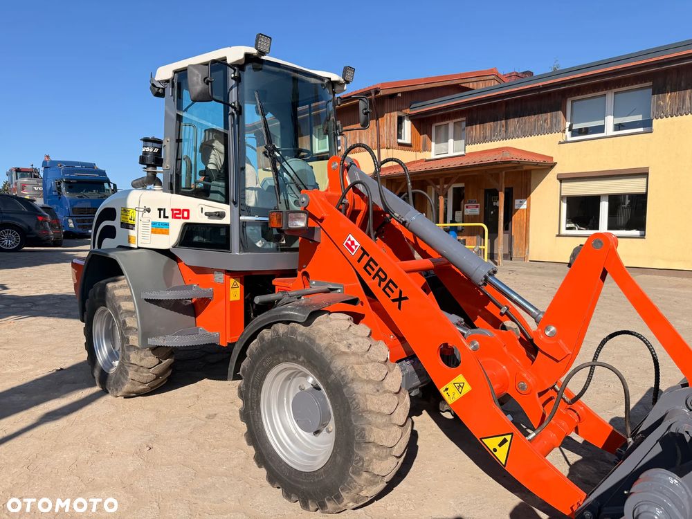 Terex TL120 ładowarka , Import Niemcy. szufla do wyboru. DŁUGIE ramię - 8