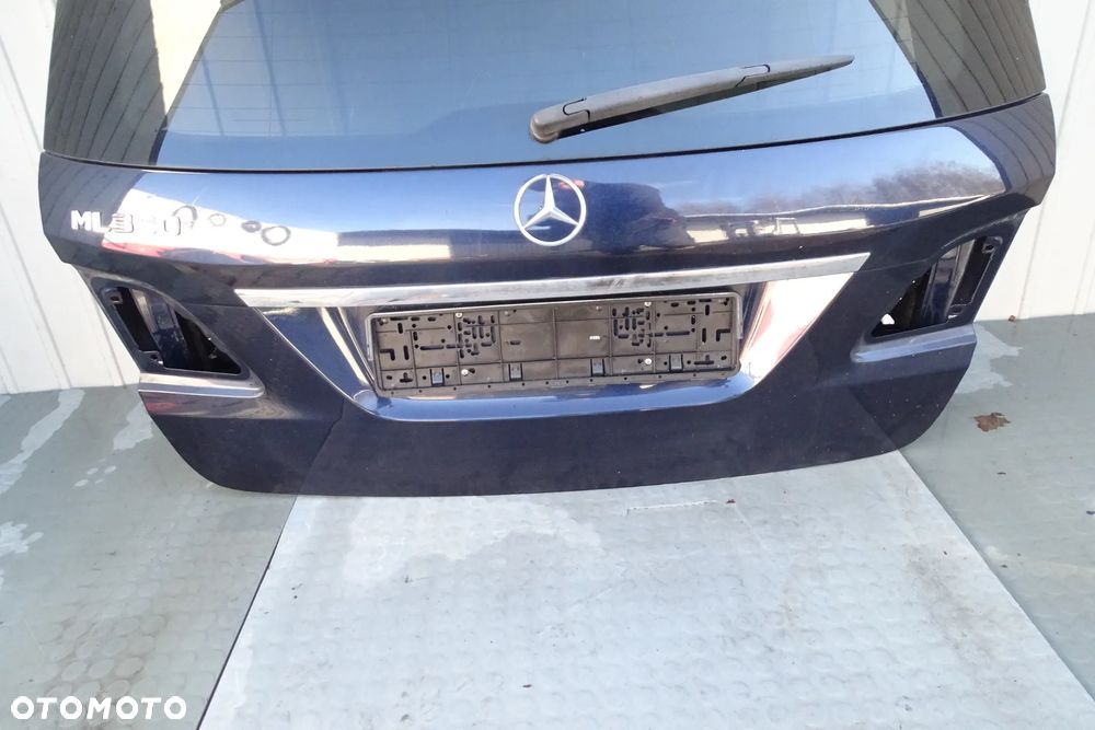 MERCEDES ML W166 KLAPA BAGAŻNIKA SZYBA BLENDA TYŁ TYLNA 890 ORGINAŁ - 4