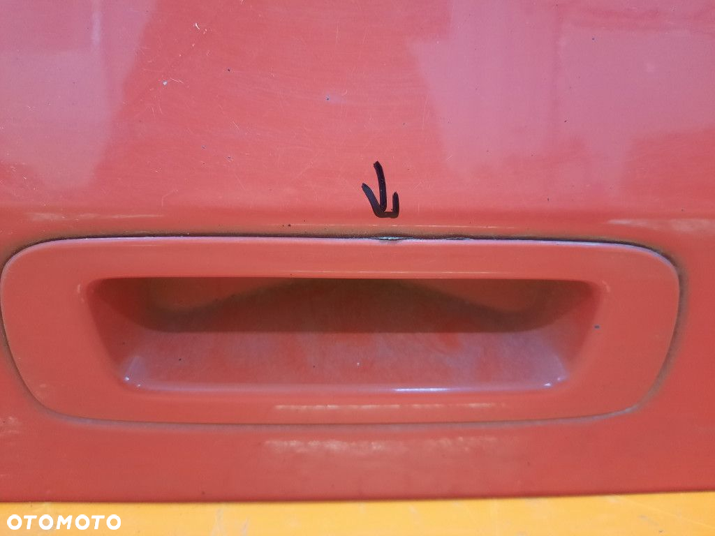 SUZUKI SWIFT IV MK6 04-10 KLAPA BAGAŻNIKA  TYŁ ZCF - 8