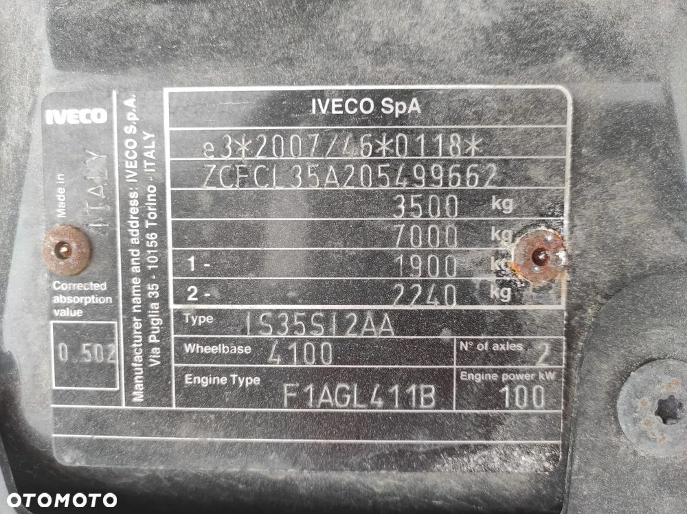 Iveco DAILY 35S14 - 21