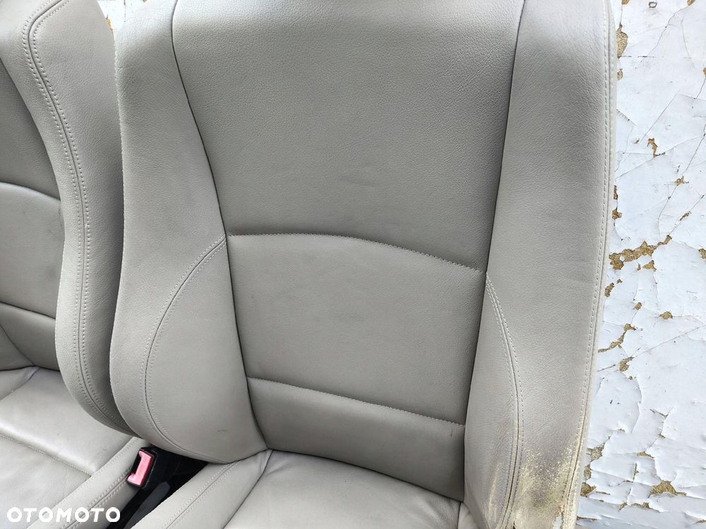 FOTEL FOTELE KANAPA BOCZKI SKÓRA KOMPLET BMW SERIA 1 I E87 FL LIFT - 10