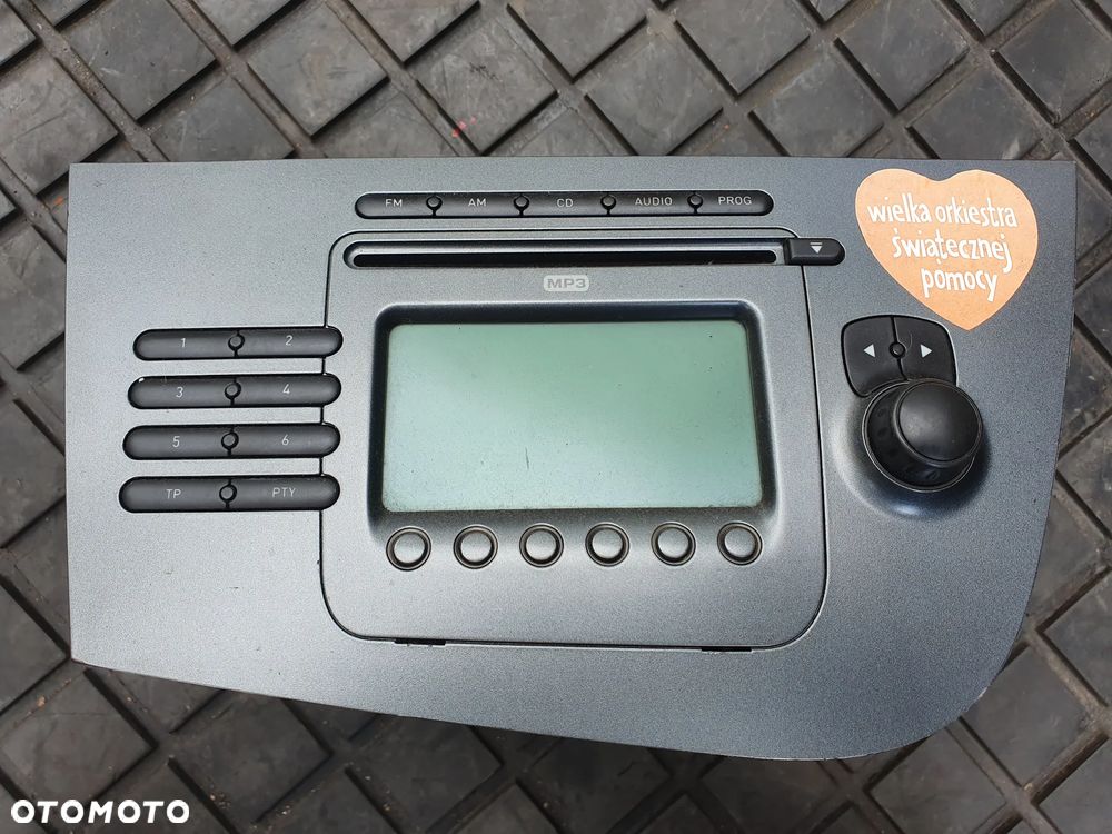 RADIO ODTWARZACZ CD SEAT LEON II MP3 - 1