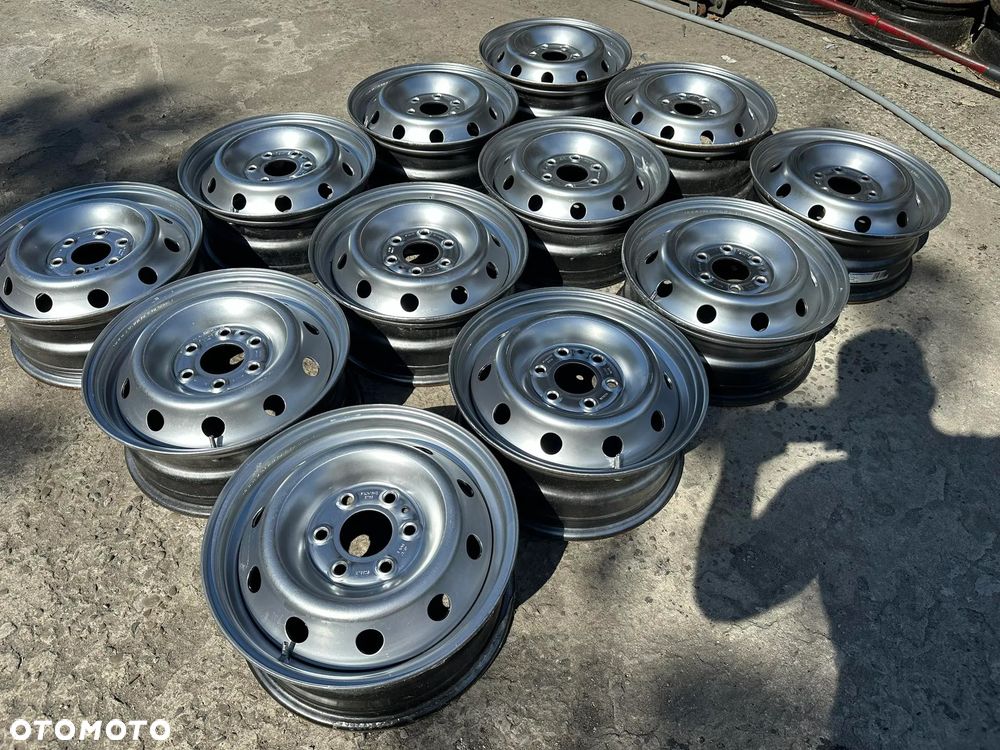 Felgi Stalowe Oryginalne Oem Iveco Daily 15 16 6x125 Oryginał ! - 5