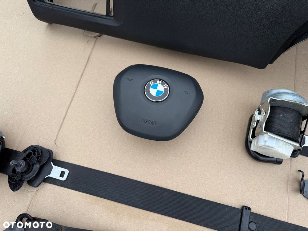 BMW X4 G02 PRZED LIFT - KOMPLETNA DESKA ROZDZIELCZA Z PASAMI AIRBAG BEZ HEADUP ORYGINAŁ - 3