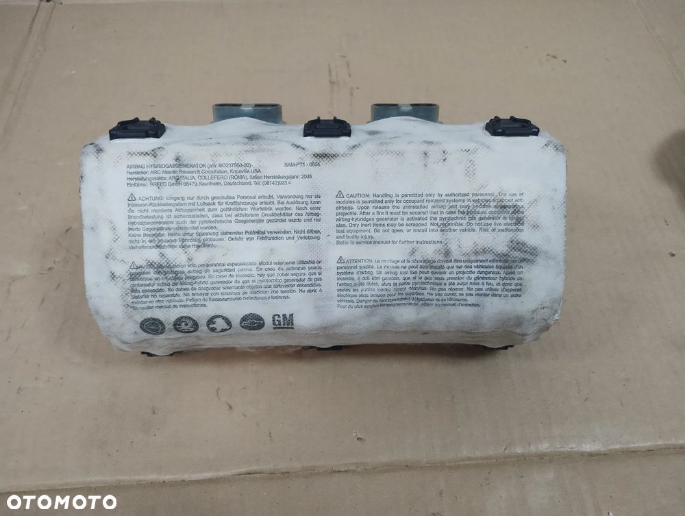OPEL ASTRA H PODUSZKA POWIETRZNA AIRBAG PASAŻERA 13214614 - 1