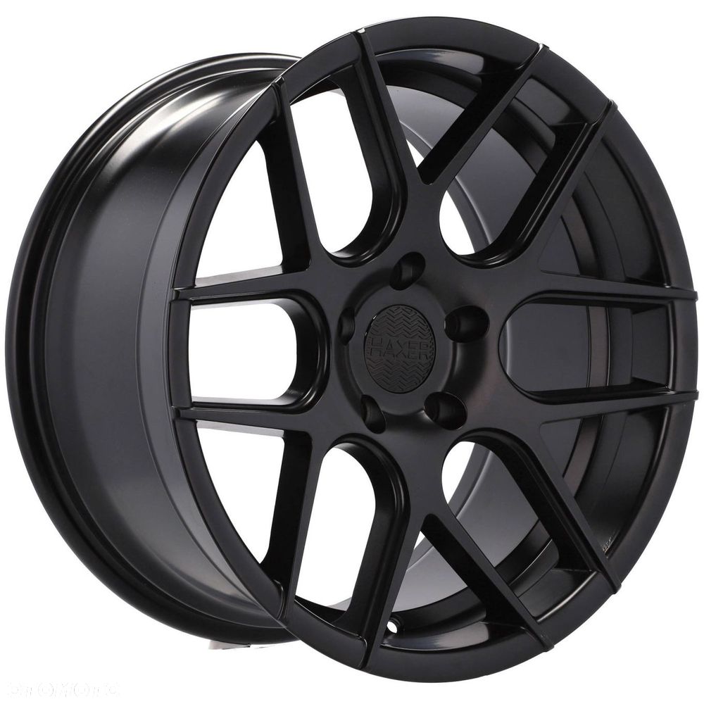 4x Felgi 17 m.in. do BMW 3 E36 5 E34 E39 e60 6 E63 E64 7 E32 E38 E65 HAXER Czarne - SSA03 (HX022) - 2