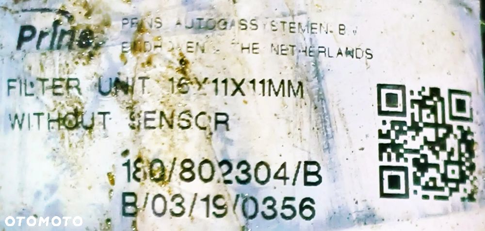 CHRYSLER 300C 3.5 5.7 04-10r. FILTR PRINS CZUJNIK 180/802304/B 16x11x11 mm - 2