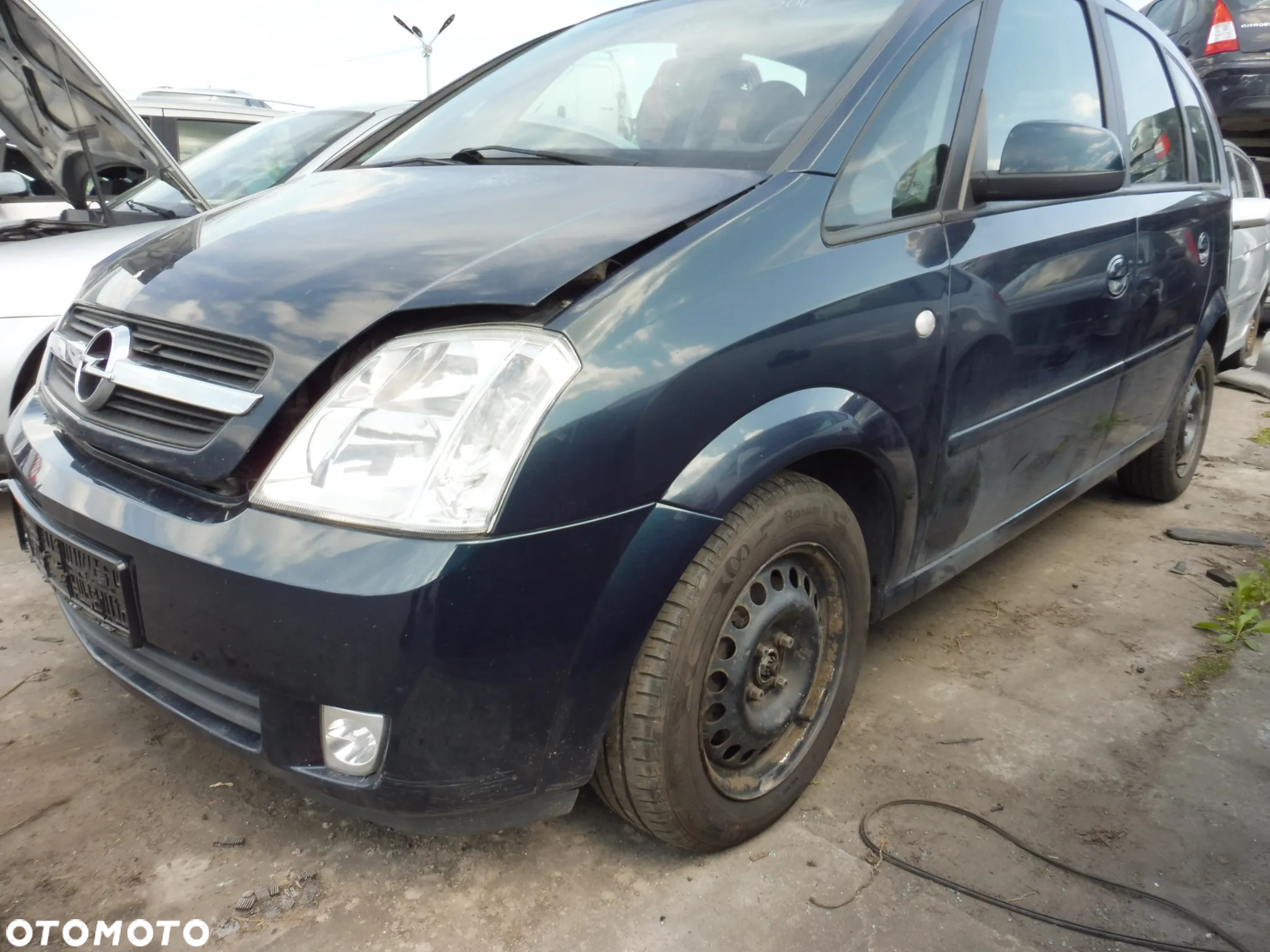 Opel Meriva A 1.6 16V Z16XE Skrzynia F17W394 Z20U Maska Zderzak Błotnik Lampa Reflektor - 3