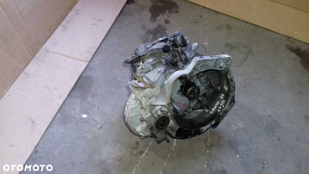 skrzynia biegów fgp 55199621 6 biegów fiat grande punto 1.3 jtd 05- - 1