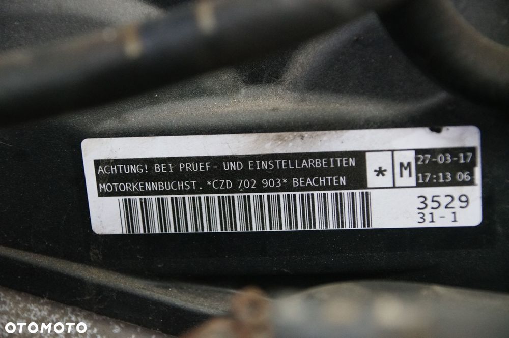 SILNIK KOMPLETNY SKODA OCTAVIA III CZD 1.4 - 6