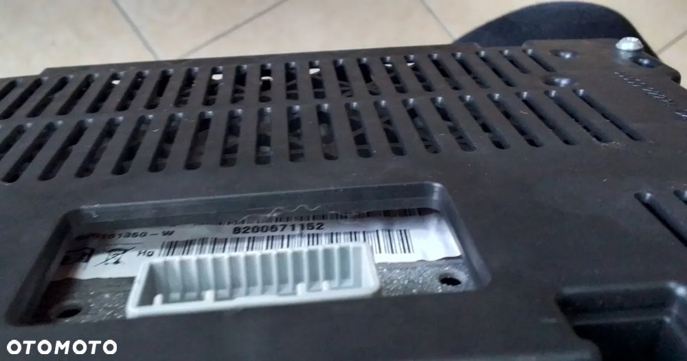 RENAULT GRAND SCENIC III LICZNIK RADIO NAVI 8200671152 - 2