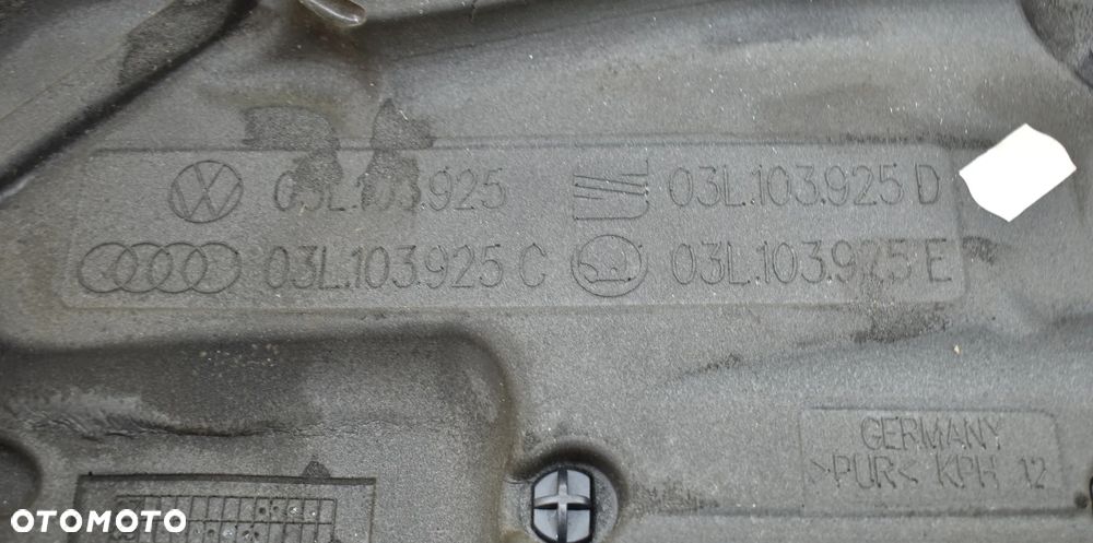 POKRYWA OSŁONA SILNIKA AUDI A3 8P LIFT 2.0TDI 09R 03L103925C - 5