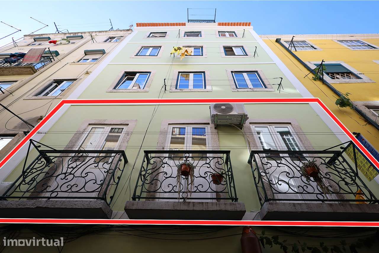 Apartamento T2  - Santos - Charme - Renovado - Grande imagem: 2/27