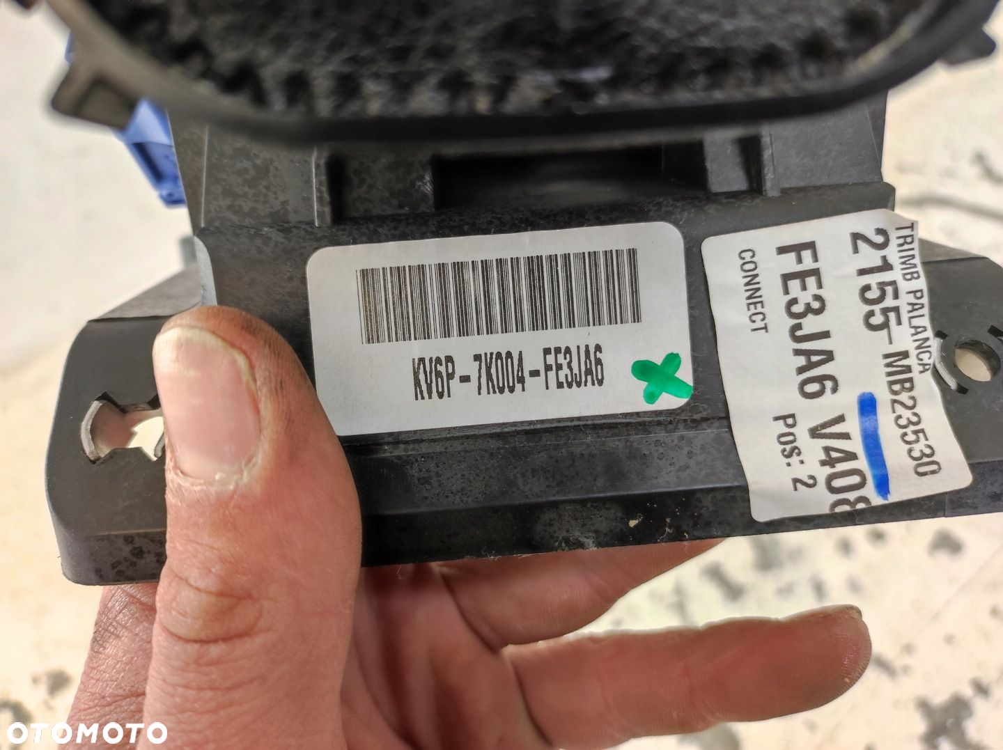 GAŁKA LEWAREK WYBIERAK ZMIANY BIEGÓW CONNECT MK2 II 2 LIFT 1.5 TDCI - 12