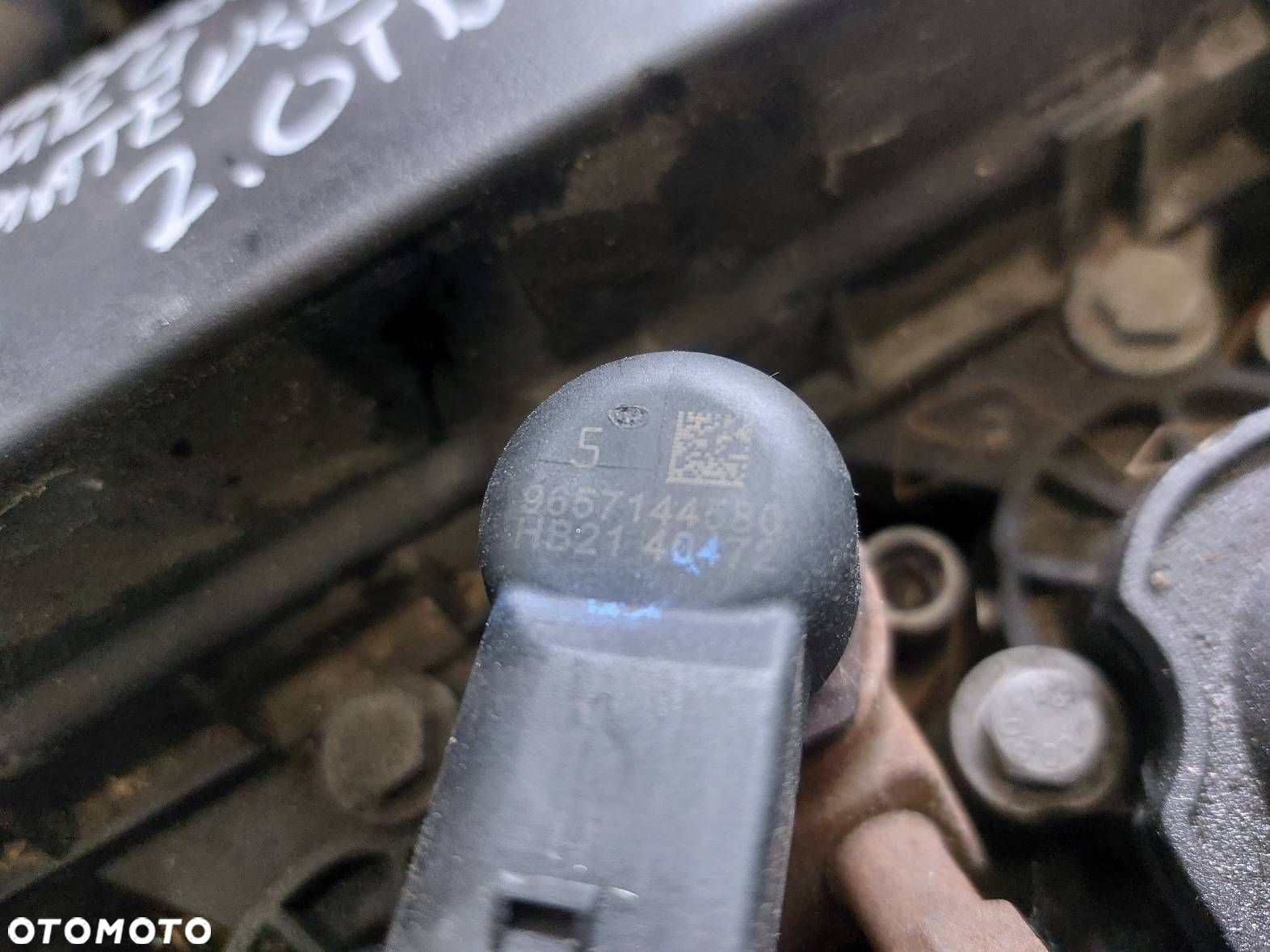 SILNIK DIESEL + POMPA WTRYSKI TURBO MONDEO MK4 2.0 TDCI D4204T QXBA - 3