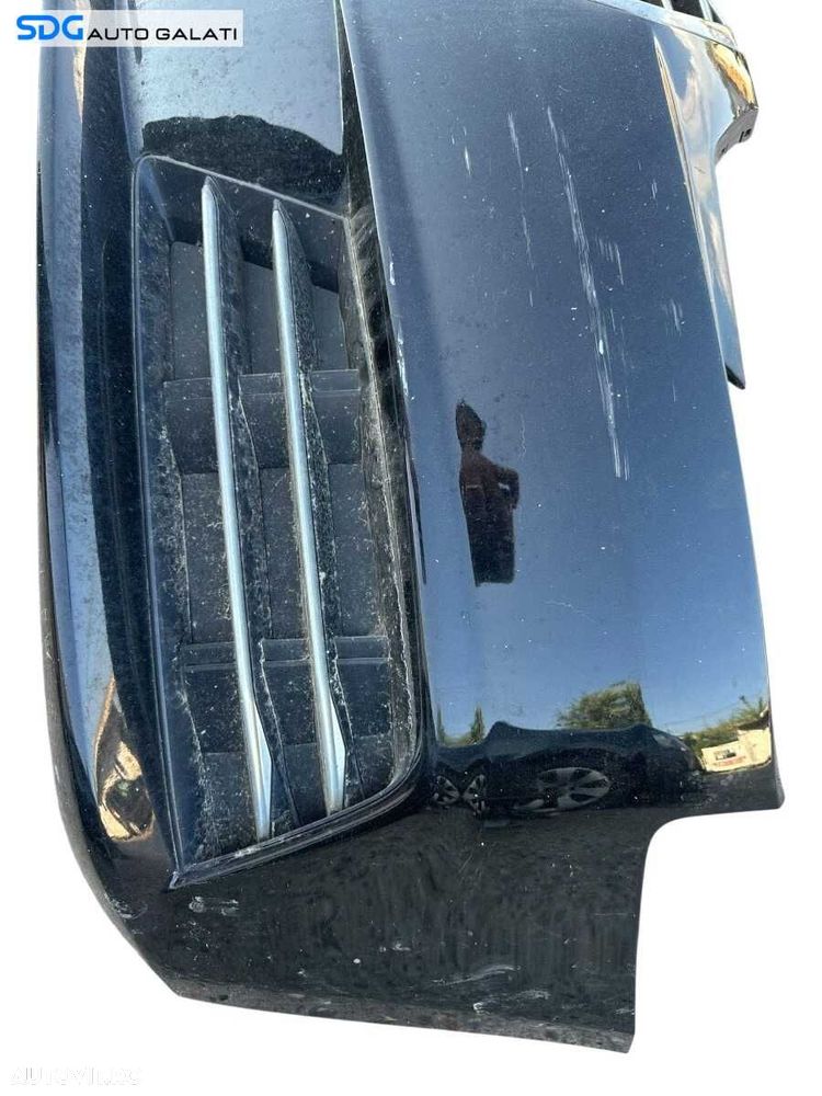 Bara Spoiler Fata Completa cu Grila si Emblema Audi A4 B8 B8.5 FL Facelift 2012 - 2015 Culoare LZ9Y [K3502] [K3503] - 4