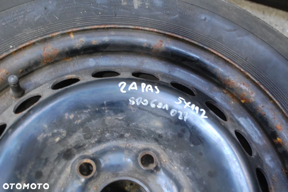 FELGA KOŁO ZAPASOWE SRD152504 5X112 6J ET45 195/65R15 VW PASSAT B5 AUDI SEAT SKODA 8D0601027 - 6