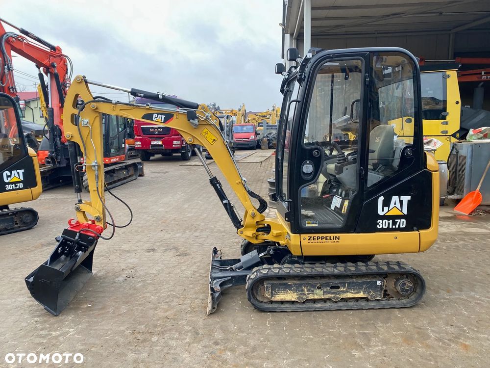 Caterpillar CAT 301.7D, 2018 ROK, 1760 MTH, Z NIEMIEC, DŁUŻSZY ZASIĘG, ROZSUWANE PODWOZIE, - 3
