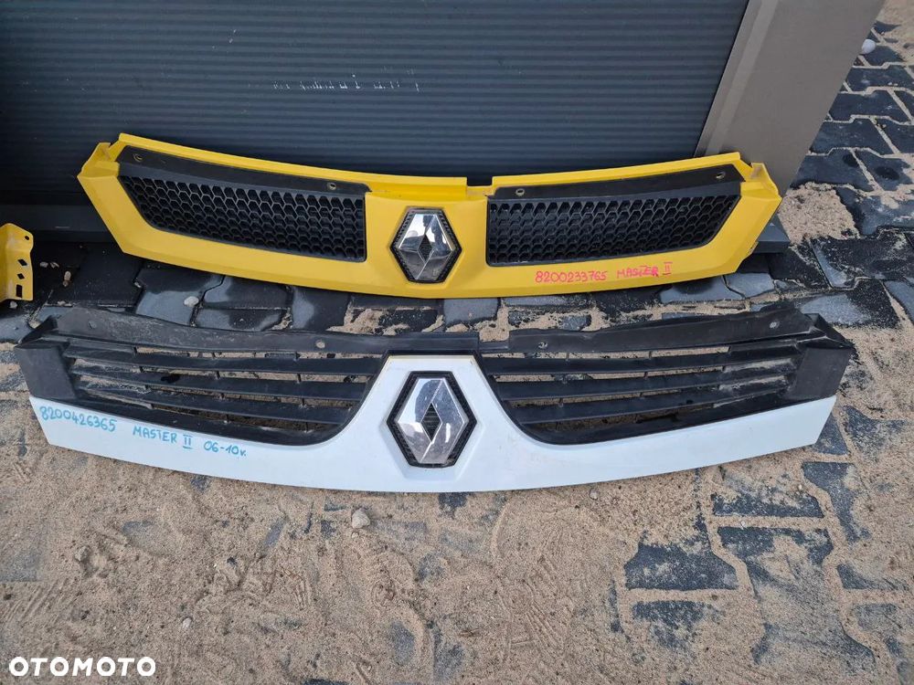 RENAULT BŁOTNIK, GRILL PRAWY PRZÓD MASTER II - 4