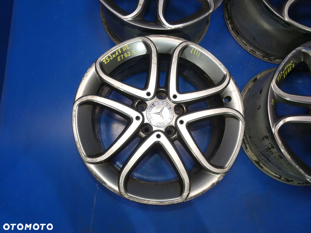 MERCEDES A W176 CLA W117 B W246 FELGI ALUMINIOWE 5X112 17'' R17 KOMPLET - 5