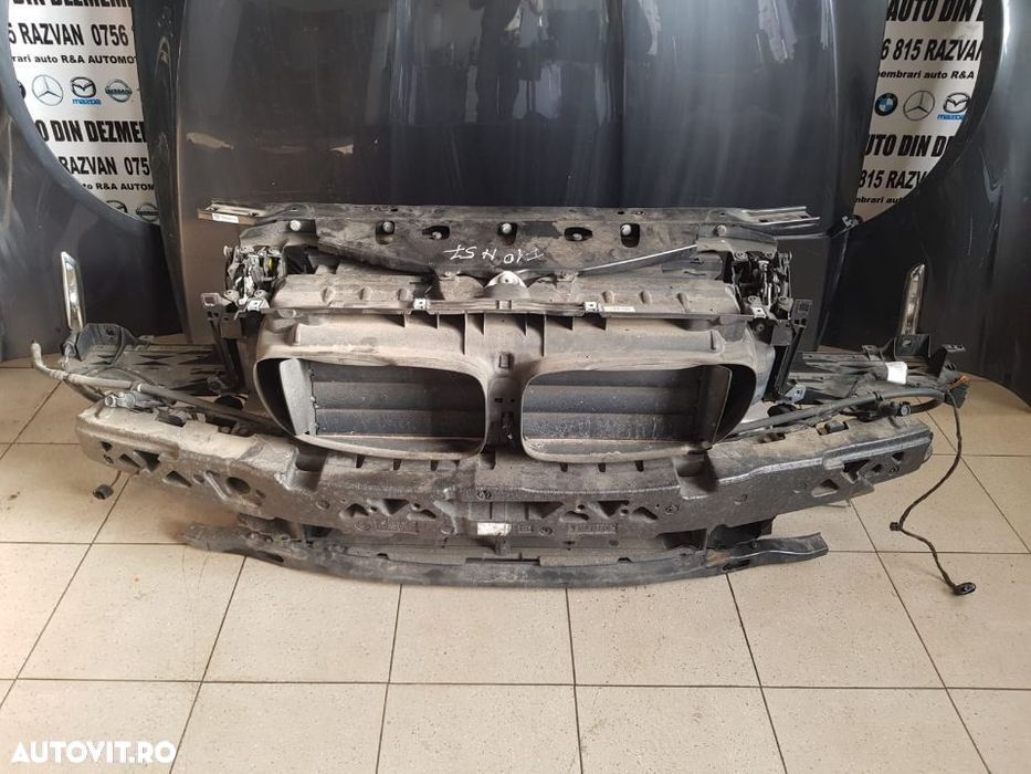 Trager Calandru Fata Radiator Armatura GMW Complet BMW F10 F11 Motor N57 - 1