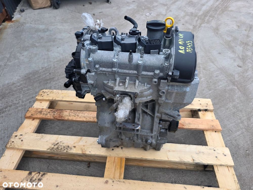 SILNIK KOMPLETNY AUDI VW SEAT SKODA 1.0 MPI CHY 75433 KM ORYGINAŁ ! - 5