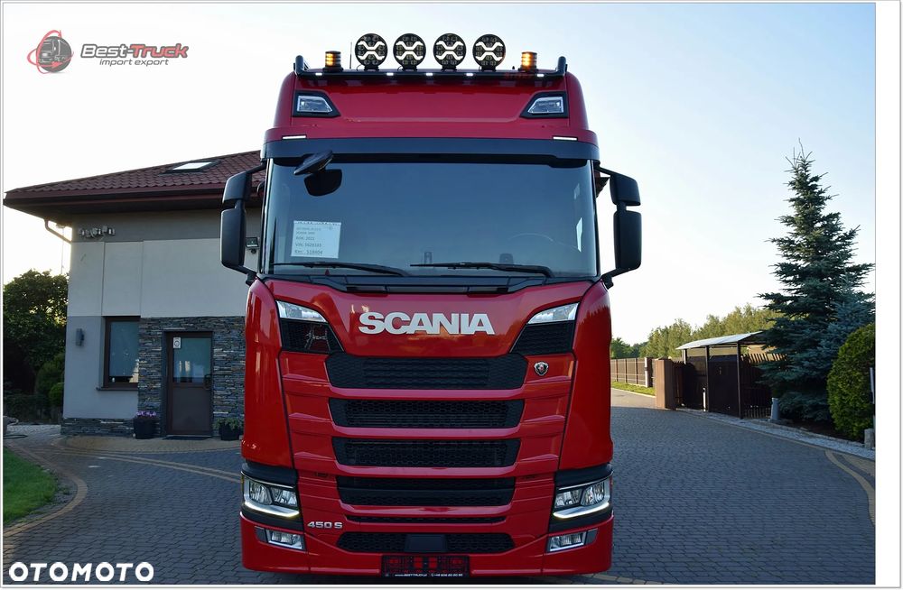 Scania S450 / FULL LED / KLIMA POST. / RETARDER / ZBIORNIKI  1400 L /  VIRTUAL COCPIT - 6
