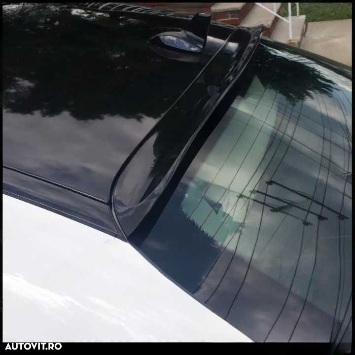 Eleron Luneta Lip Spoiler Geam VW Volkswagen Passat CC, Negru Lucios - 2