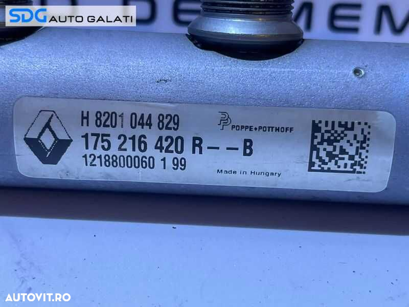 Rampa Presiune Injectoare cu Senzor Regulator Opel Movano B 1.6 DCI 2010 - Prezent Cod H8201044829 8201044829 175216420R 0281006186 [D0046] - 3
