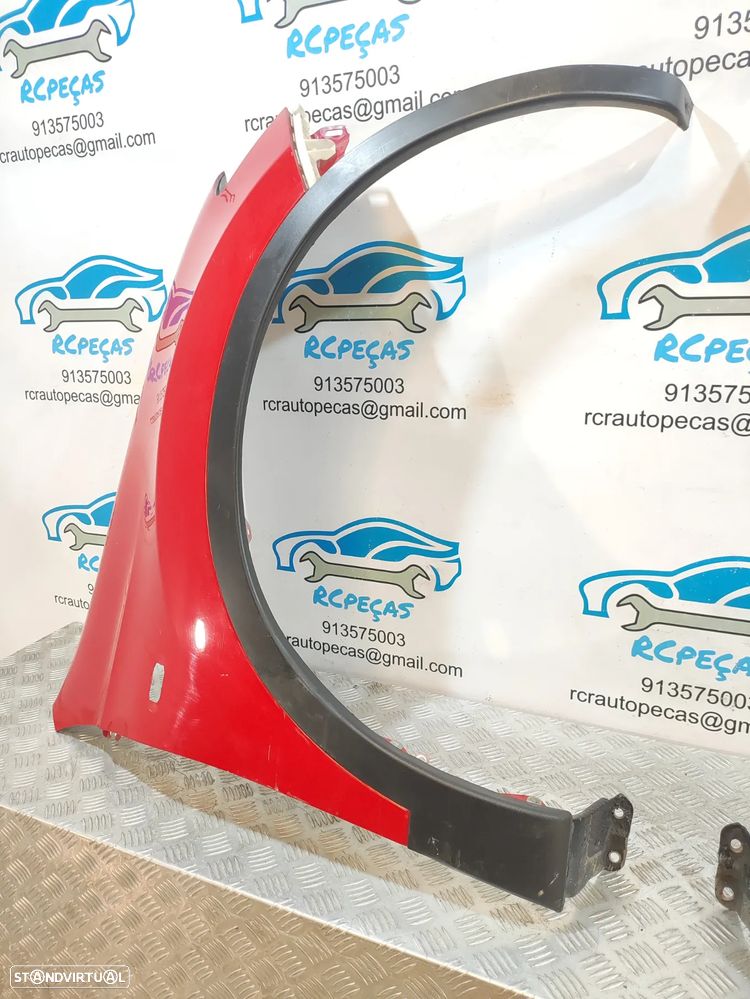 FRENTE COMPLETA NISSAN QASHQAI I 1 MK1 J10 FACELIFT FASE 2 CAPOT PARACHOQUES GUARDA-LAMAS OTICAS RADIADOR VENTILADOR FRENTE FIBRA ABAS REFORÇO - 17