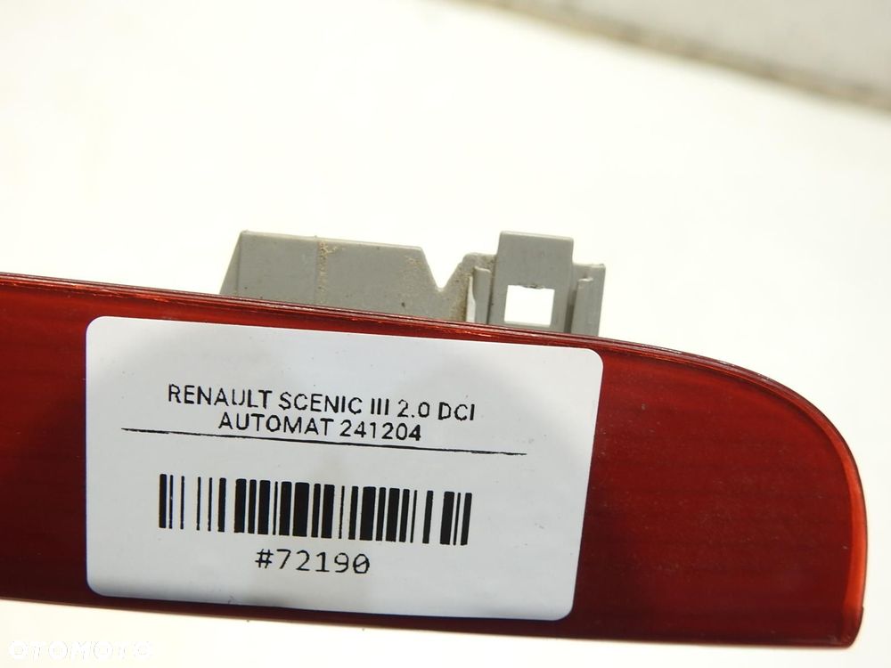 ŚWIATŁO STOP STOPU RENAULT SCENIC III 265900024R - 4