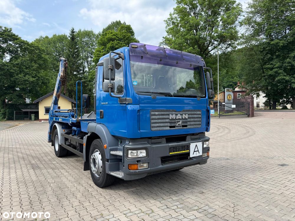 MAN 18.330 TGM bramowiec, MEILLER, 330 KM, manual, stare TACHO, 236 t.km.! - 2