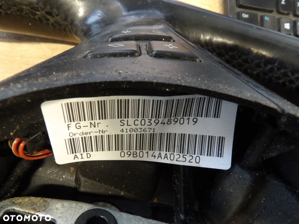 BMW - E60,E61.E63,E64 - M PAKIET - LCI - KIEROWNICA MULTIFUNKCYJNA Z PODUSZKĄ AIRBAG - DO OBSZYCIA - KOMPLET - 6